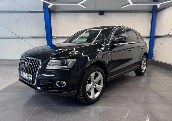 Audi Q5 cena 59500 przebieg: 336000, rok produkcji 2015 z Sulejówek małe 742